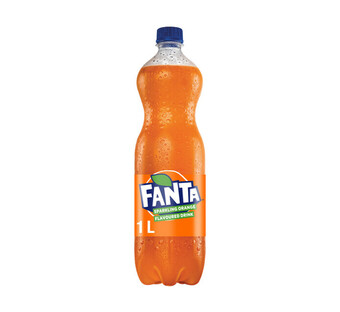 Fanta fanta orange soft drink (1 x 1l)
