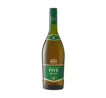 Makro’s liquor Kwv 5yo brandy 750ml offer