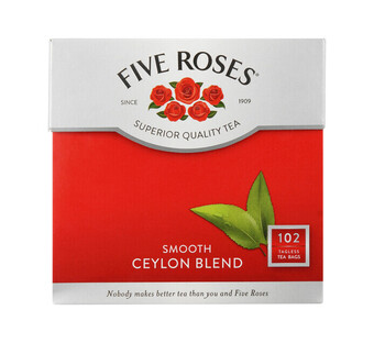 Makro’s liquor Five roses tagless teabags (1 x 102s) offer