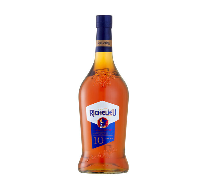 Richelieu 10 yo brandy (1 x 750 ml) offer at Makro’s liquor