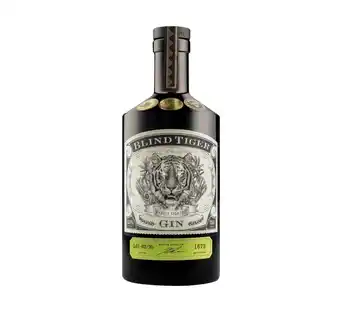 Blind tiger gin (1 x 750 ml)
