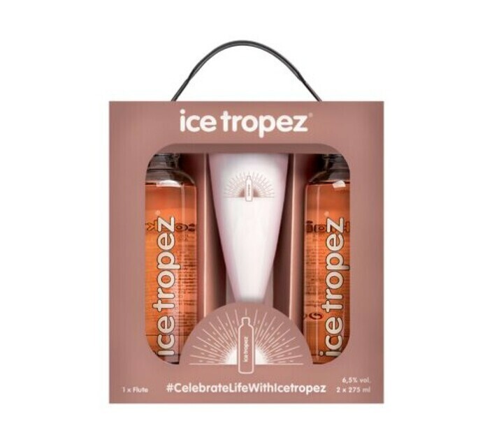 Icetropez french wine based cocktails with glass (2 x 275ml) offer at