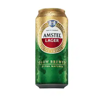 Amstel lager cans (24 x 440 ml)