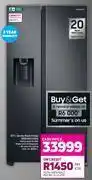 Game Samsung 617l gentle black fridge rs64r5311b4 offer