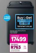 Game Samsung 21kg top loader washing machine wa21a8370gv offer