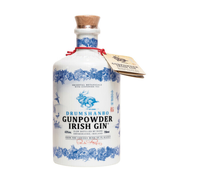 Drumshanbo limited white edition irish gunpowder gin (1 x 750ml) offer