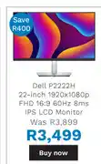 First Shop Dell p2222h 22 inch lcd monitor offer