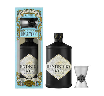 Makro’s liquor Hendricks premium gin with jigger (1 x 750ml) offer