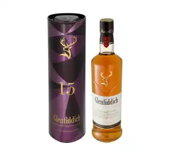 Glenfiddich 15yo premium tube 750ml