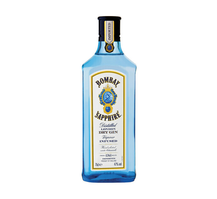 Bombay sapphire imported gin (1 x 750 ml) offer at Makro’s liquor