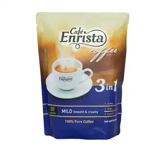 Makro’s liquor Cafe enrista coffee 3-in-1 20s, mild offer