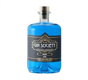 Gin society blue gin (1 x 750ml)