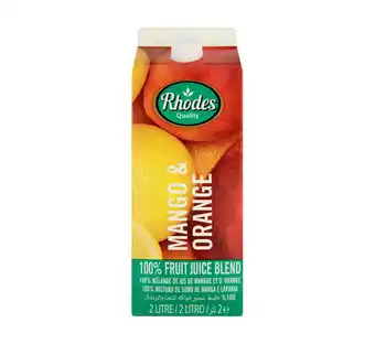 Rhodes frt juice 2lt, man & orange