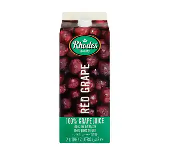 Rhodes frt juice 2lt, red grap