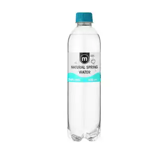 Makro’s liquor M spring water 500ml, sparkling offer