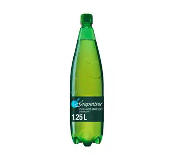 Grapetiser 1.25lt, white grape