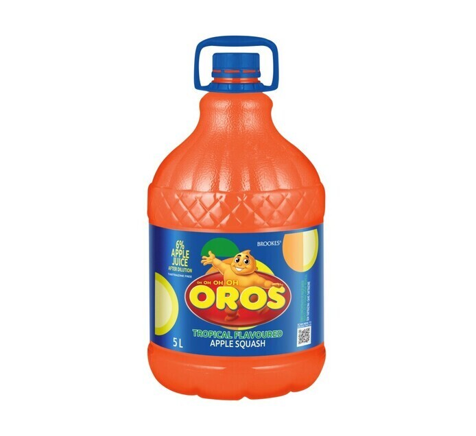 Oros squash tropical (5lt) offer at Makro’s liquor