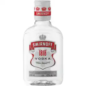 Checkers Liquor Shop Smirnoff 1818 vodka bottle 200ml offer