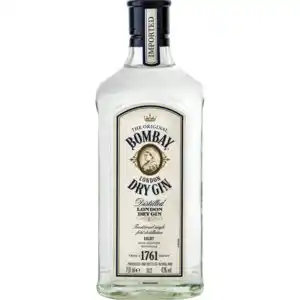 Bombay london dry gin bottle 750ml