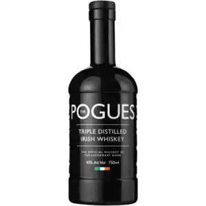 The pogues irish whiskey bottle 750ml