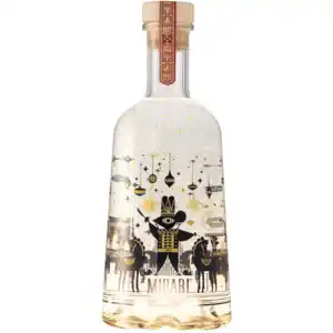 Mirari festive orange snow globe gin bottle 750ml