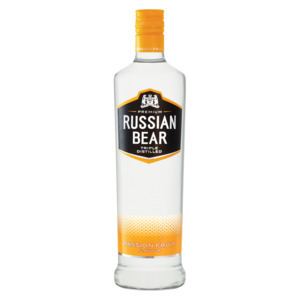 Checkers Liquor Shop Russian bear spirit aperitif triple distilled passion fruit flavour bottle 750ml offer