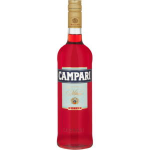 Campari milano bitters liqueur bottle 750ml