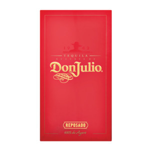 Don julio reposado tequila bottle 750ml