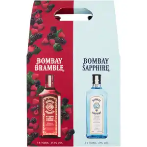 Checkers Liquor Shop Bombay sapphire and bombay bramble london dry gin gift set offer