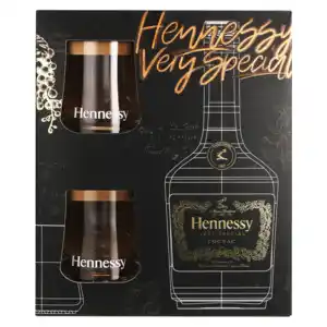 Checkers Liquor Shop Hennessy v.s. cognac 750ml & 2 glasses gift pack offer