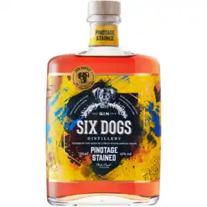 Checkers Liquor Shop Six dogs pinotage stained gin bottle 750ml offer