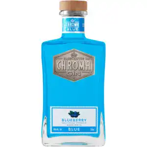 Checkers Liquor Shop Chroma blueberry flavoured gin bottle 750ml offer