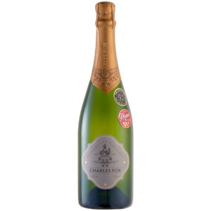 Charles fox vintage brut sparkling white wine bottle 750ml