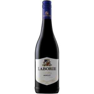Laborie merlot red wine bottle 750ml