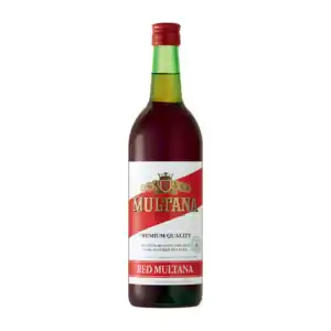Multana premium quality red wine bottle 750ml