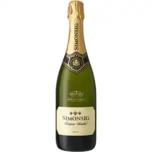 Checkers Liquor Shop Simonsig kaapse vonkel brut sparkling wine bottle 750ml offer