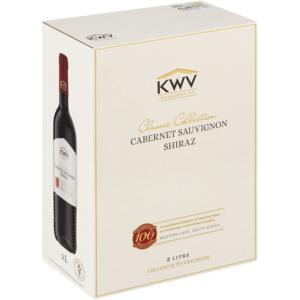 Checkers Liquor Shop Kwv classic cabernet sauvignon shiraz red wine box 2l offer