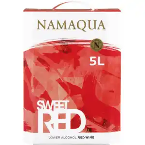 Checkers Liquor Shop Namaqua sweet red wine box 5l offer