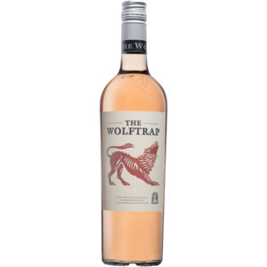 The wolftrap rosé wine bottle 750ml