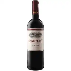 Checkers Liquor Shop Zandvliet shiraz red wine bottle 750ml offer