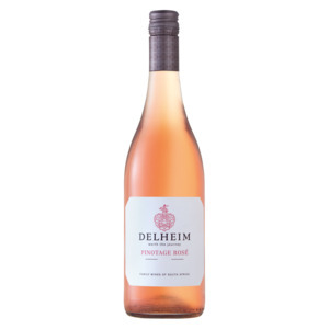 Delheim pinotage rosé wine bottle 750ml