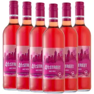 Checkers Liquor Shop 4th street natural sweet rosé wine bottles 6 x 750ml offer