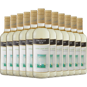 Checkers Liquor Shop Drostdy hof extra light white wine bottles 12 x 750ml offer