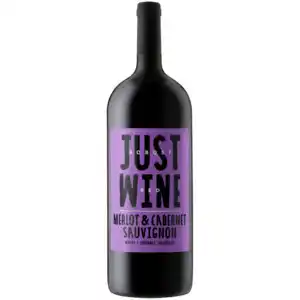 Checkers Liquor Shop Just wine robust red merlot and cabernet sauvignon red wine bottle 1.5l offer