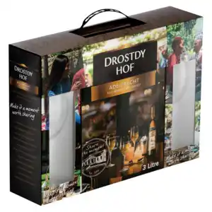 Checkers Liquor Shop Drostdy hof adelpracht gift pack 3l offer