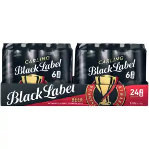 Checkers Liquor Shop Carling black label beer cans 24 x 500ml offer