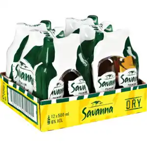 Checkers Liquor Shop Savanna dry premium cider bottles 12 x 500ml offer