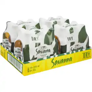 Checkers Liquor Shop Savanna dry premium cider bottles 24 x 330ml offer