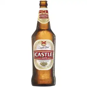 Checkers Liquor Shop Castle lager beer bottle 750ml offer