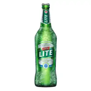 Checkers Liquor Shop Castle lite beer bottle 660ml offer